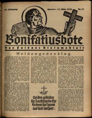 Ausgabe vom Sonntag, den 13. März 1938.