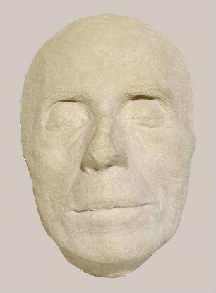Totenmaske von Dr. Oskar Kloeffel