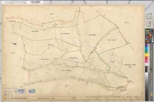 Meschede, Stadt (Meschede), Meschede, Land (Meschede), Remblinghausen (Meschede), Reiste (Eslohe), Enkhausen (Meschede), Calle (Meschede), Flurbereinigung Hennetal, Bl.8 Zuteilungskarte Enkhausen Flur 2