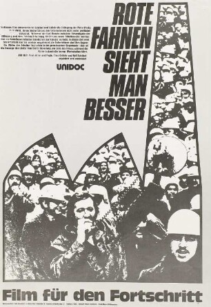 Rote Fahnen sieht man besser (Filmplakat)