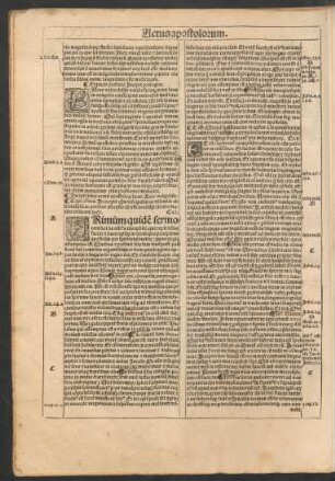 Incipit liber actuum apostolorum beati Luce evangeliste.