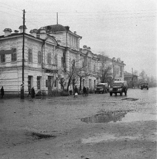 Sibirien. Öffentliches Gebäude (vielleicht in Krasnojarsk)