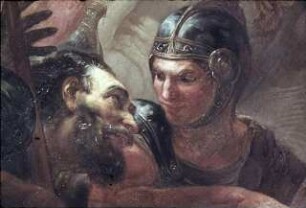 Zähmung des Bukephalos durch den jungen Alexander