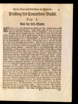Prüfung des Concordien-Buchs