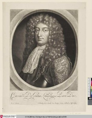 Carolus V. Dei Gratia Lotharingiae Barri Dux [Porträt Karl V., Herzog von Lothringen]