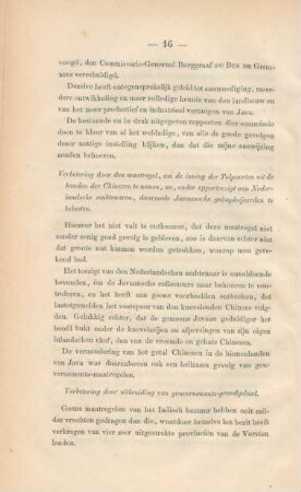 Verbetering door uitbreiding van gouvernments-grondgebied