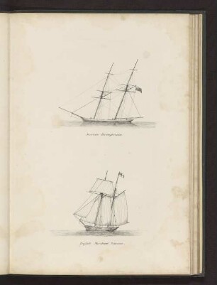 American Hermaphrodite. English Merchant Schooner.