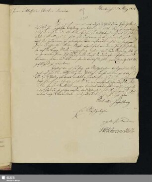 Nr. 137-144. Schwormstädt, Johann Hinrich