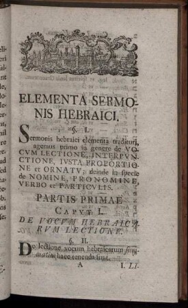Elementa sermonis hebraici.