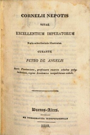 Vitae excellentium imperatorum notis selectissimis illustratae