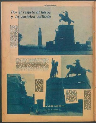 Por el respeto al héroe y la estética edilicia [Fotografías]