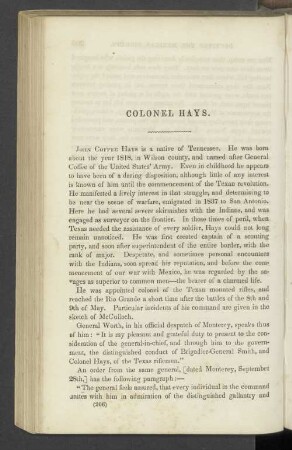 Colonel Hays