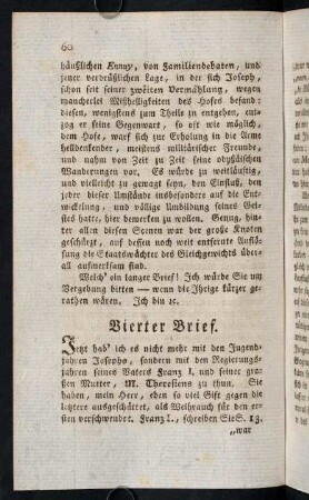 60-90, Vierter Brief