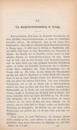 289-301 Die Katholikenversammlung in Danzig