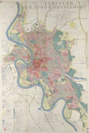 Leitplan der Stadt Düsseldorf, Gesamtplan