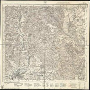 Meßtischblatt 59 = [7123] : Schorndorf, 1932 : Schorndorf. - 1:25000. - Stuttgart, 1932. - 1 Kt.