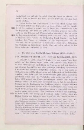 H. Die Zeit des dreißigjährigen Krieges (1618-1648)