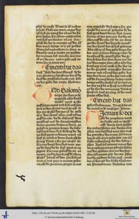 Das gebet des weisen Salomonis