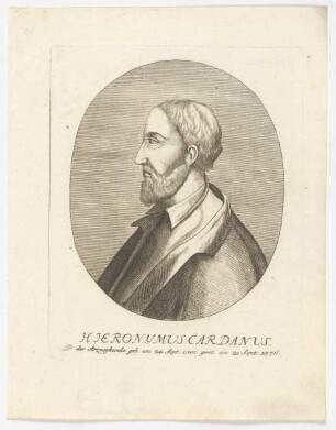 Bildnis des Hieronymus Cardanus