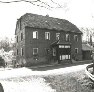 Colditz-Hohnbach, Geithainer Straße 105. Teichhaus (um 1900). Straßenansicht