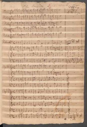 Messen. Auszüge (Kyrie-Gloria); V (12), Coro (2), orch, org (2); e-Moll