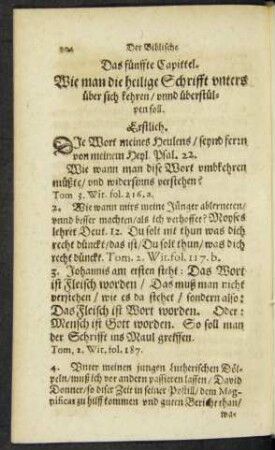 Das fünffte Capittel.