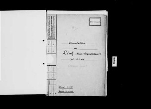 Link, Eduard; geb. 1870; Juristischer Beirat