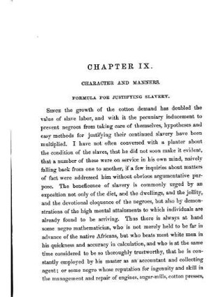 Formula for Justifying Slavery,