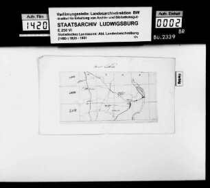 Revidierte Skizzen der Karten zum topographischen Atlas von Württemberg, betr. den Oberamtsbezirk Leutkirch