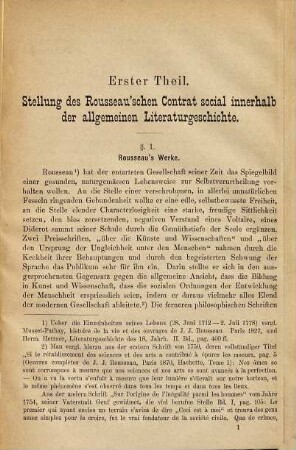 Der Staats-Vertrag : eine philosophische Abhandlun : unter Zugrundlegung des Rousseau'schen Contrat Social
