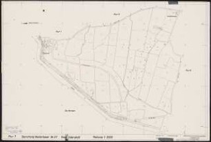 Planung für Westerhever: Planungsunterlage: Gemarkung Westerhever Flur 7 1:2000