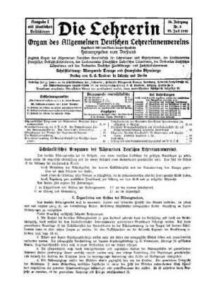 Schulpolitisches Programm des Allgemeinen Deutschen Lehrerinnenvereins