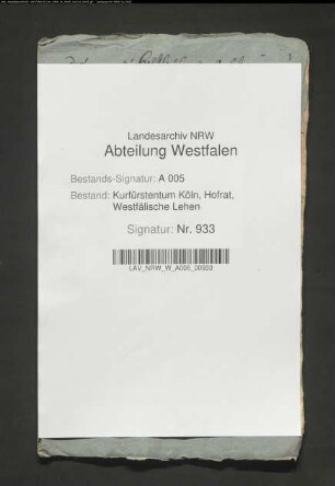 Die Belehnungen der Bertrams mit dem Gut zu Holthausen vor Geseke