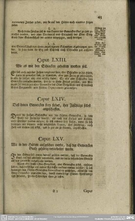 Caput LXIV. Daß denen Gewercken frey stehet, ihre Zuschläge selbst anzuschaffen