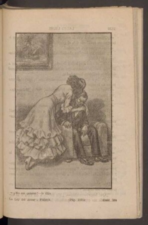 - ¿No me quieres? - le dijo. - [Ilustración]