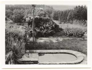 Garten von Bauer, Rhode: Wasserbecken