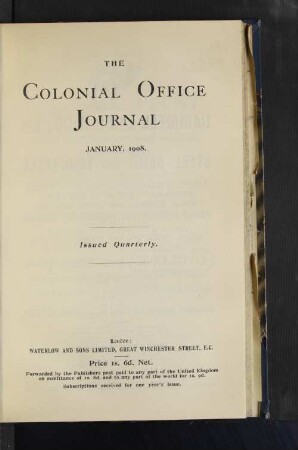 January, 1908