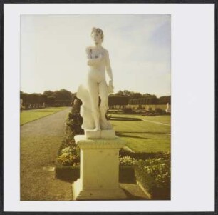 Statue in den Herrenhäuser Gärten in Hannover