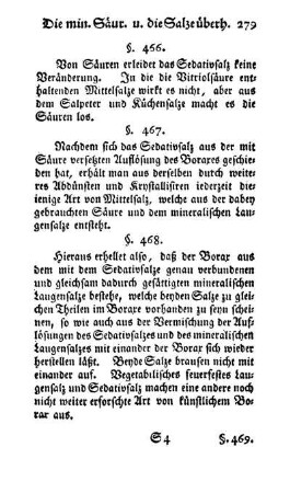 Mischung des Boraxes, und über seine Entstehung (§§. 467-472)