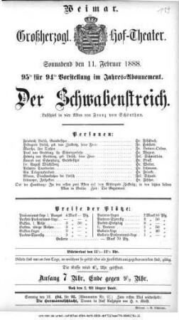 Der Schwabenstreich