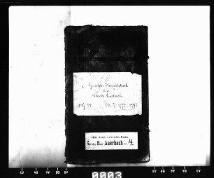Gerichtshandelsbuch der Stadt Auerbach (bei Reichenbach), Bd. 05
