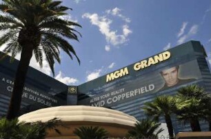 Las Vegas - Fassade des MGM Grand Hotels