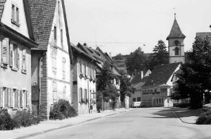 Malterdingen: Hauptstraße mit Kirche