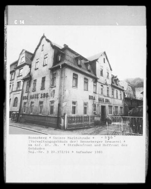 Sonneberger Brauerei-Verwaltungsgebäude