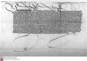Bischof Wolfgang v. Passau verleiht dem Andre v. Schwarzenstein zu Englburg und Katzenberg Zehnten und Güter zu Hörmannsdorf bei Englburg, die Ach...