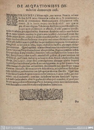 De Aequationibus duodecim domorum caeli