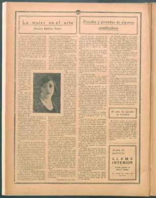 La mujer en el arte : Rosario Beltrán Núñez