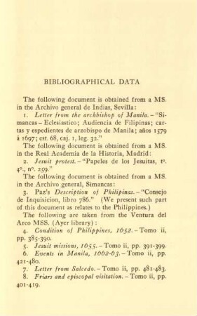 Bibliographical data