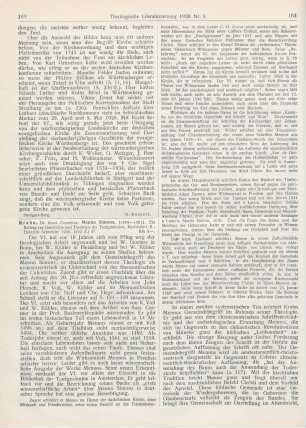 163-165 [Rezension] Krahn, Cornelius, Menno Simons