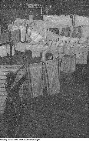 Verschiedenes: Kind beim Schuhe putzen, Kind mit Flugzeugmodellen, Botanischer Garten, u.a., Januar-August 1957